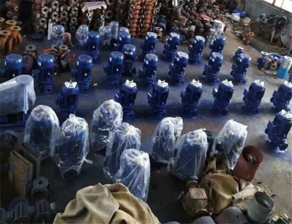 臥式管道直聯(lián)泵